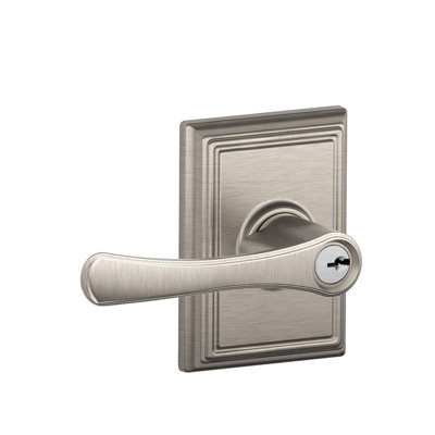 Avila Lever with Addison Trim Keyed Entry Lock