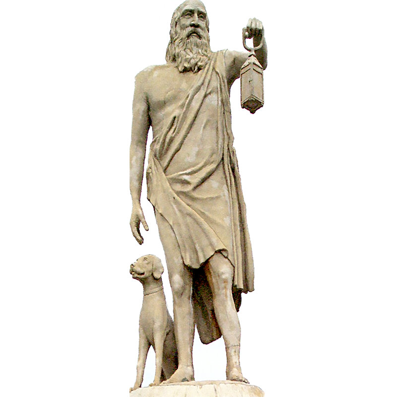 Diogenes Cardboard Standup