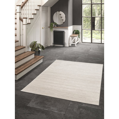 Kiyomitsu Solid Colour Shag Area Rug