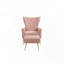 Fauteuil d'appoint moderne avec repose-pieds diaprano, fauteuil confortable pour salon, chambre à coucher, appartement, bureau-87456877