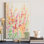 « Brilliant floral I », reproduction d’art sur toile tendue