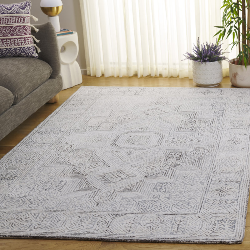 Metro 781 Hand Tufted 60% Wool; 40% Viscose Oriental Rug, Rectangle 5' x 8'