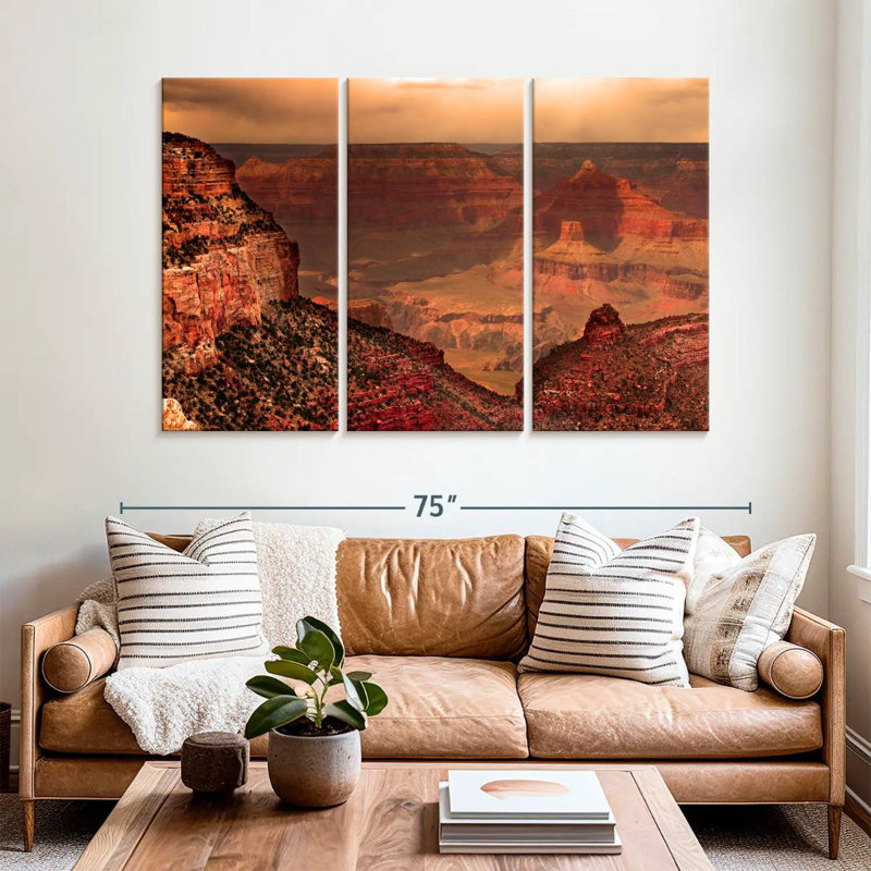 Alvord Grand Canyon South Rim, 42" H x 65" W