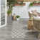 Adianey Red Barrel Studio Easy Care Trellis Silver/Gray Indoor/Outdoor Area Rug