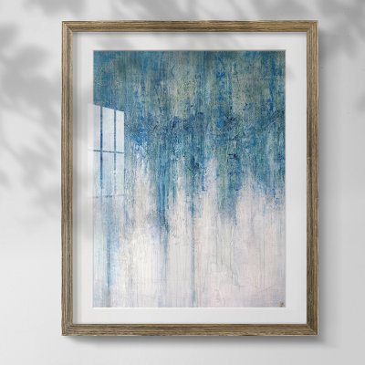 Opal Framed On Paper Print