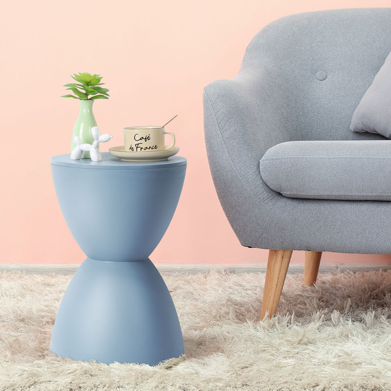 Jabon End Table, Blue