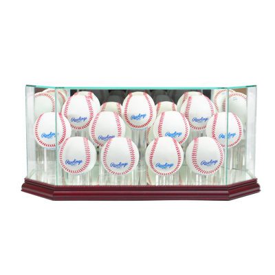 Perfect Cases And Frames 17'' W 8'' D Baseball Glass Ball / Puck Case