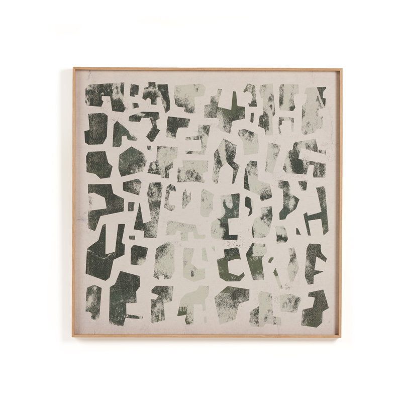 Block Sea I Print by Coup D'Esprit, 48" H x 48" W x 2" D