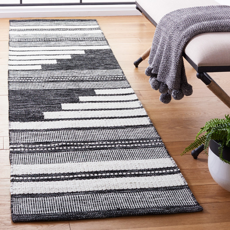 Tapis rayé Kilim Performance, Tapis de couloir 2 pi 3 po x 9 pi