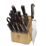 Twin Pro "S" 21 Piece Block Cutlery Set