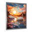 «Graceful Mirage Swans II», reproduction d'art sur toile-97170100-97170101