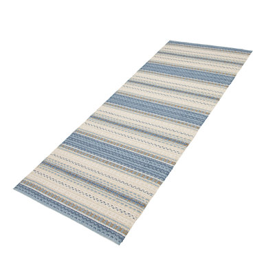 Denby Runner cm Striped Indoor / Outdoor Area Rug