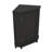 Home Corner Storage Unit, Bathroom Triangular Floor Cabinet With Adjustable Shelf, Showcasing A Contemporary Design