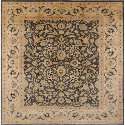 Tapis brun / noir Saer