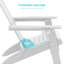 Chaise Adirondack pliante en plastique Shubhika-845593939