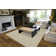 Togut Non-Slip Polypropylene 12' X 12' Tan Area Rug