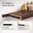 2 Pieces Floating Shelves, Wall Shelf Display Shelves for Living Room/Bedroom/Bathroom/Kitchen-1233567936-1233567940