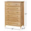 Commode 6 tiroirs Fitz-1229739966