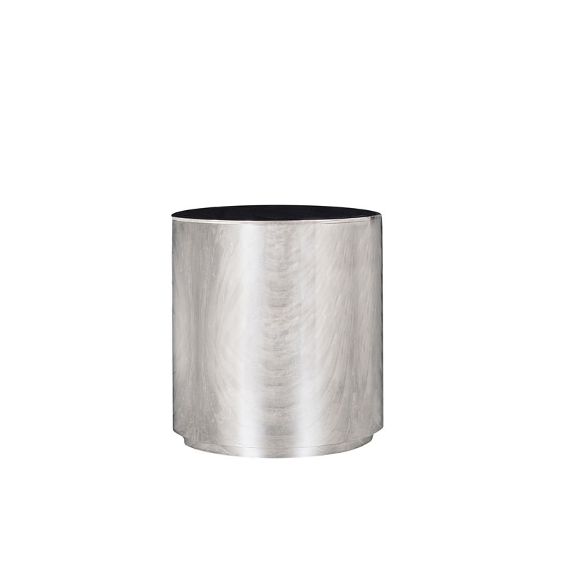 Table de bout en verre, Argent