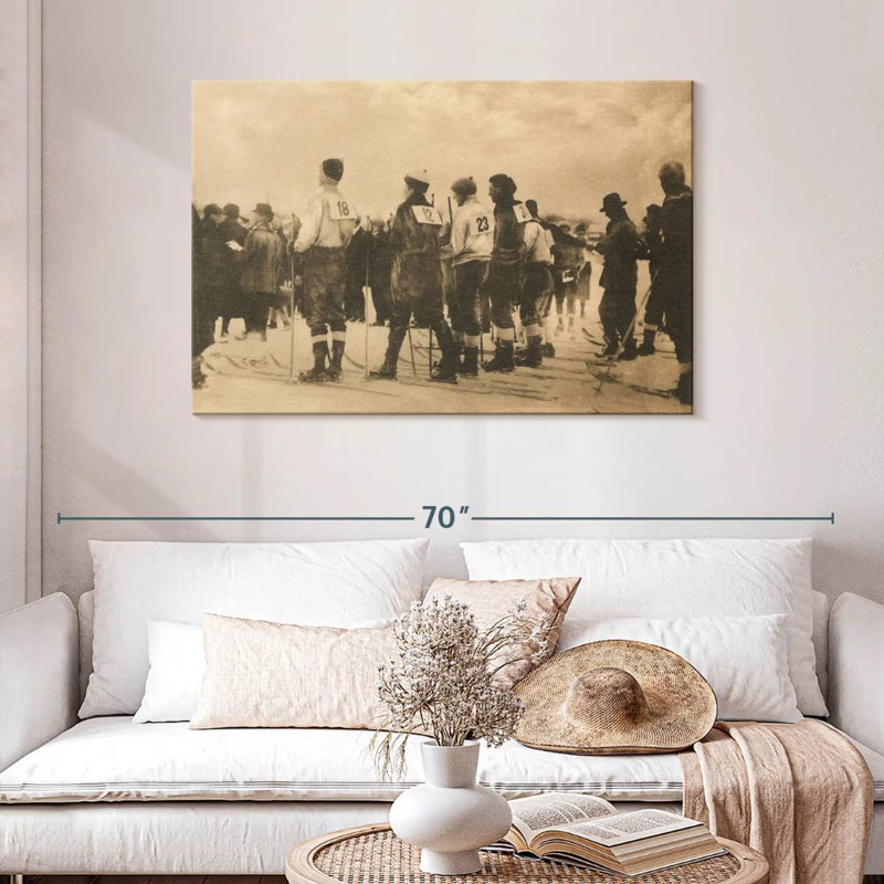 Sireci The Ski Start, 30" H x 45" W