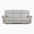 Cappella 89" Modern & Contemporary Reclining Sofa - Microfiber Reclining Sofa, Available in Power or Manual Recline, Cozy Textured Microfiber-1663536282