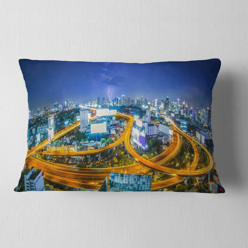Coussin lombaire cityscape bangkok city
