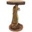 Table d'appoint sculpturale suricate