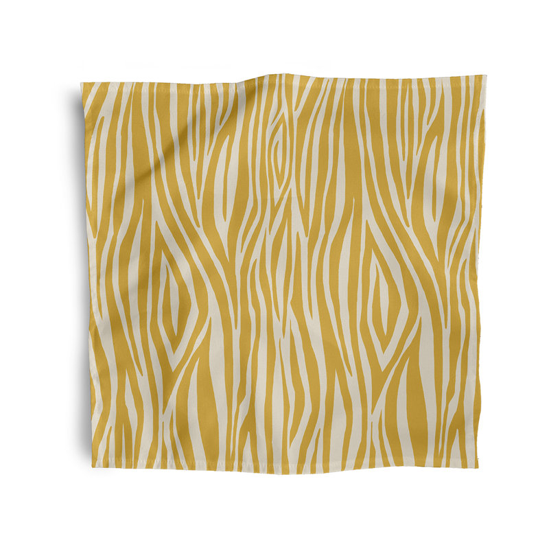 Kusiak Polyester Modern & Contemporary Napkins, Yellow