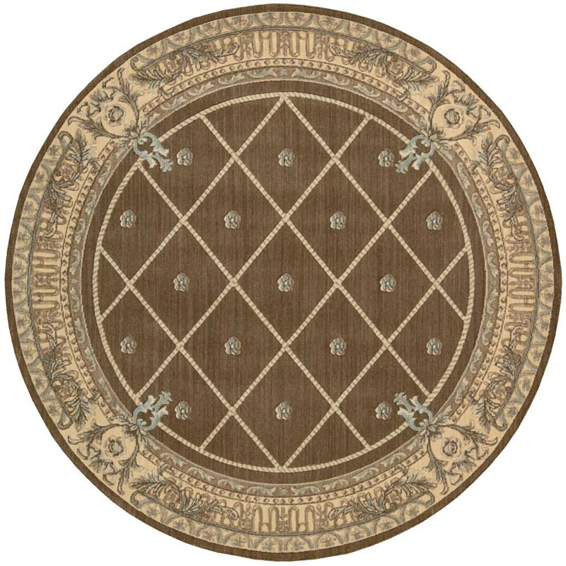 Payzley Wool Indoor Rug, Round 5'6"