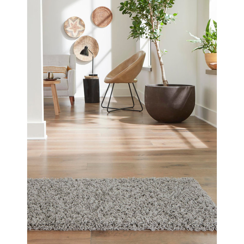 Tapis Santosha à poils longs, Tapis de couloir 2 pi 7 po x 16 pi 5 po