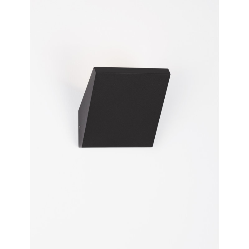 Black Integrated LED Outdoor Flush Mount