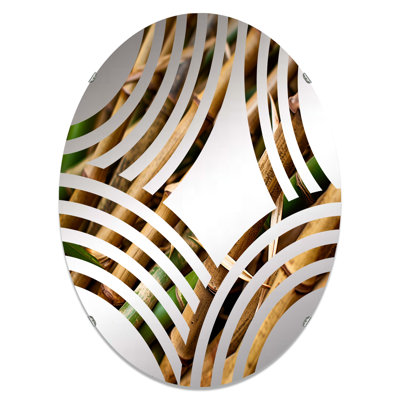Dache Oval Mirror