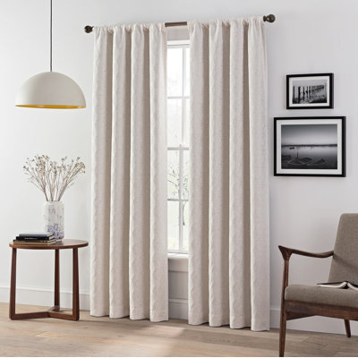 Polyester Blackout Curtain Pair