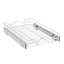 Organisateur d'armoire coulissant, tablette coulissante pour armoire de cuisine (argent)