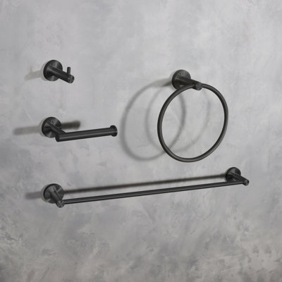 Freya 4 - Piece Bathroom Hardware Set