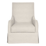 Zoe Cotton Slipcovered Armchair