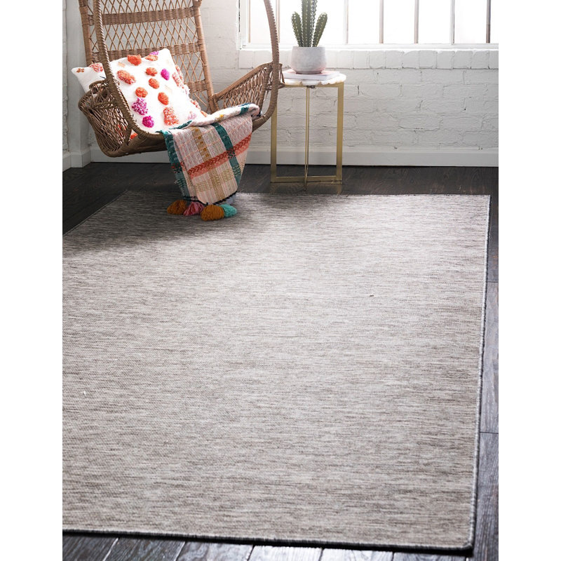 Tapis d'extérieur variété de couleur fumée, Rectangle 6 pi 3 po x 9 pi