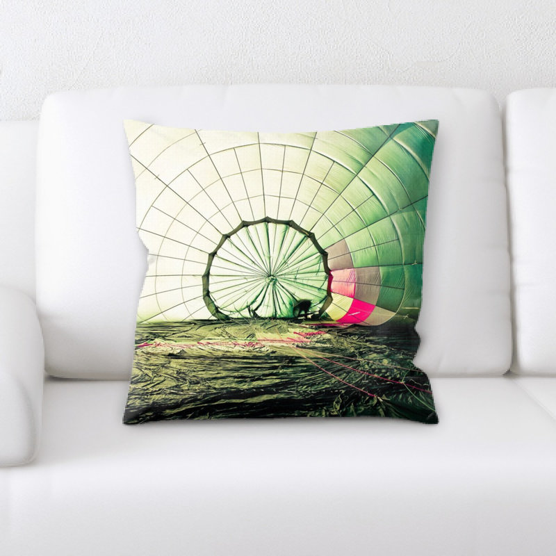 Microsuede Reversible Throw Pillow