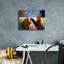 «Popcorn Chickens» par Lucia Heffernan, reproduction sur toile tendue-88015018