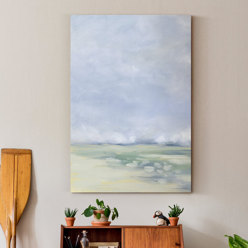 Brume côtière-impression sur toile, H 27 po x l 18 po x P 1 po