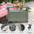  Vaydah Grill Carts Outdoor Storage Cabinet with Wheels, Metal Outdoor Grill Table Kitchen Dining Table Cooking Prep BBQ Table for Patio, Kitchen Island, Home Party, Bar-370196334