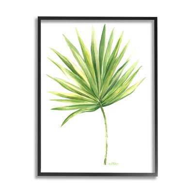 «Tropical Green Palm Fan» par Melissa Hyatt LLC - Peinture sur toile