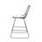 Iron Counter Stools With Splash- Cloth Seats, Of 2, Grey+ Modern Design Stylish 2,