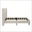 Base de lit grand pour tête de lit haute, support à 12 lattes, assemblage facile, revêtement en chenille, aucun sommier requis-583053586-583053589