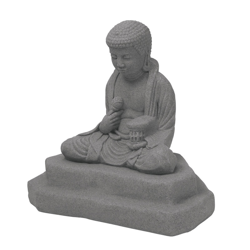 Statue de Bouddha méditant Galvan, Granit