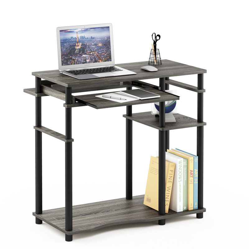 Bureau Antigo, Gris / noir