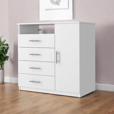Commode combinée 36 po à quatre tiroirs 36 po