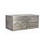 Abstract Block Cabinet-Right-Silver