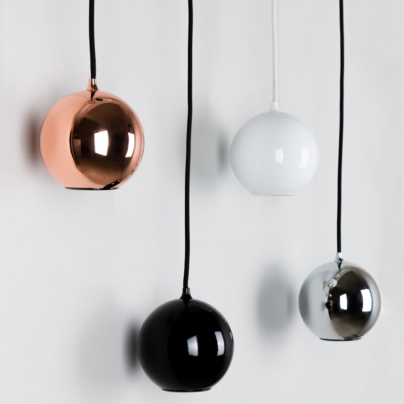 Boule 1 - Light Pendant, Black