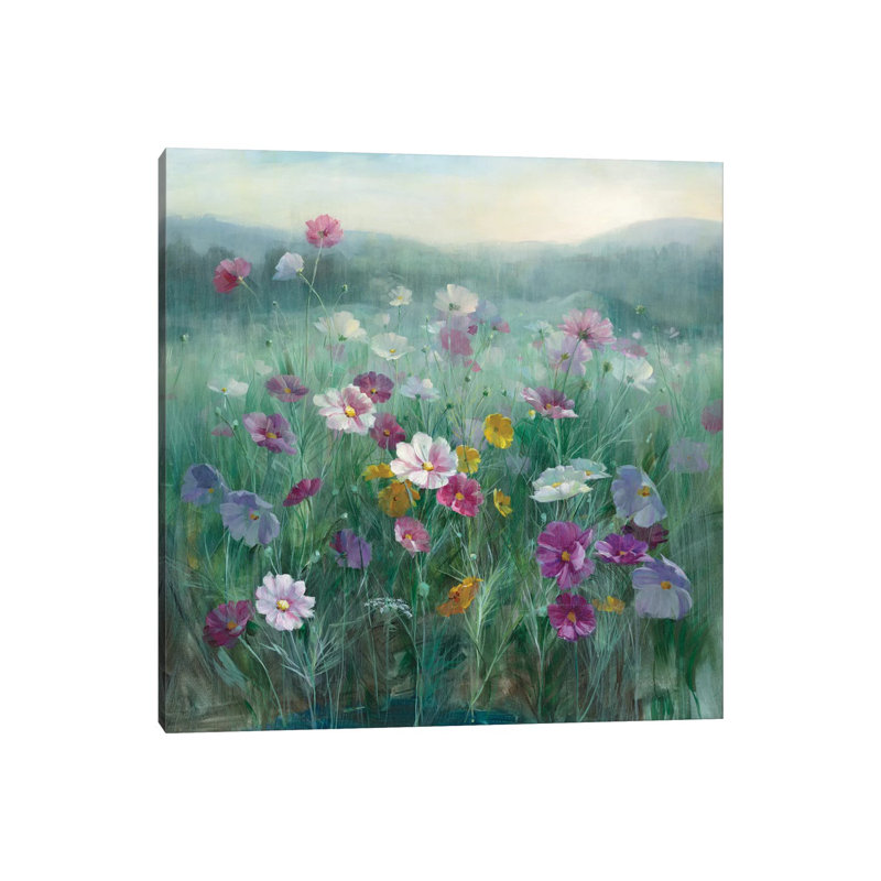 Cosmos At Dawn by Danhui Nai - Wrapped Canvas Print, 66.04 cm H x 66.04 cm W x 3.175 cm D
